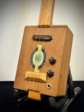 Buzz Box Cigar Box Slide Guitar - Three String Cigar Box Guitar