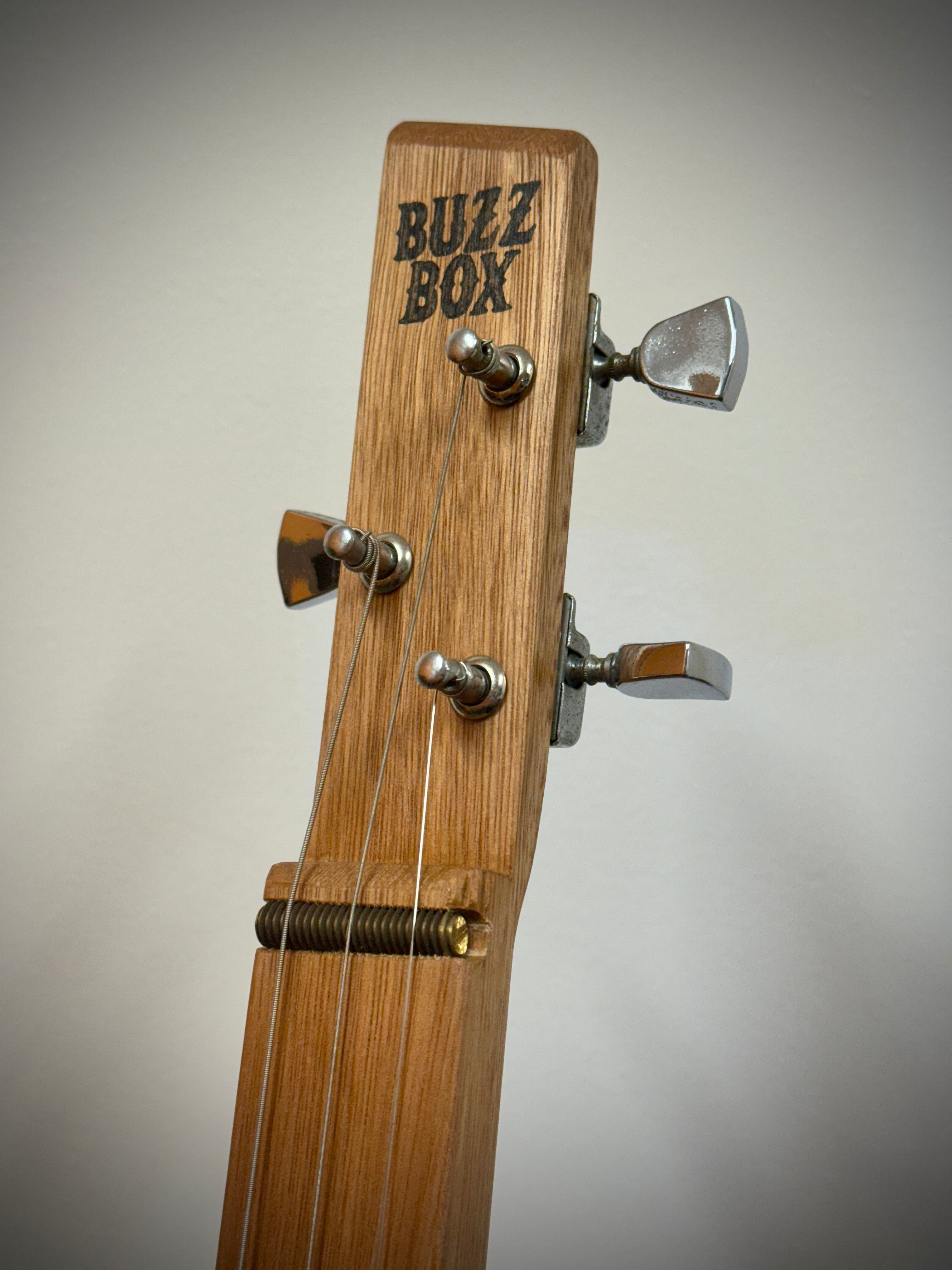 Buzz Box Cigar Box Slide Guitar - Three String Cigar Box Guitar