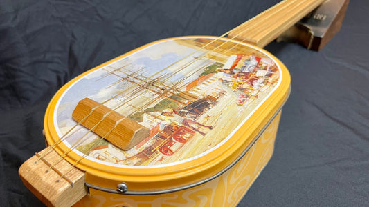 Buzz Box Tin Slide Guitar