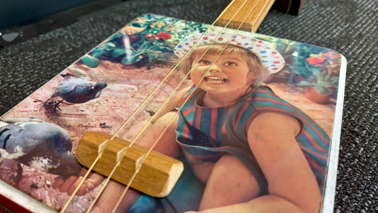 Buzz Box Tin Slide Guitar