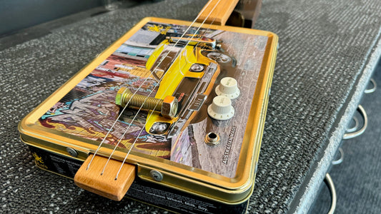 Buzz Box Tin Slide Guitar - Holden Series